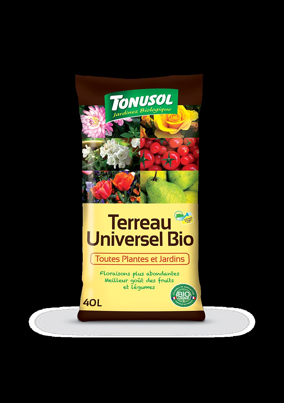 TERREAU UNIVERSEL BIO 40 L TONUSOL